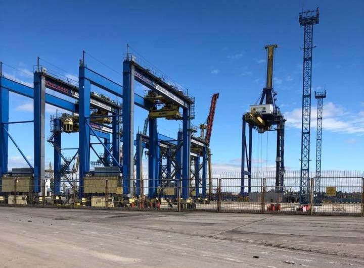 В Украине простаивает контейнерный терминал в порту "Черноморск"