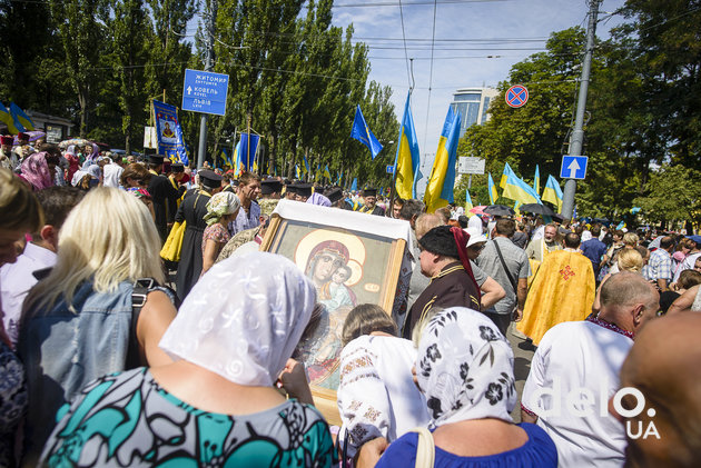 Крестный ход УПЦ Киевского патриархата