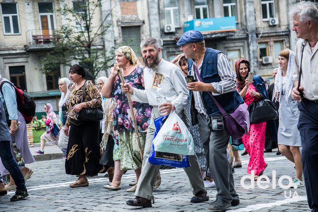 Крестный ход УПЦ Московского патриархата, 2018. Фото: Э.Солдатова