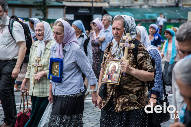 Крестный ход УПЦ Московского патриархата, 2018. Фото: Э.Солдатова