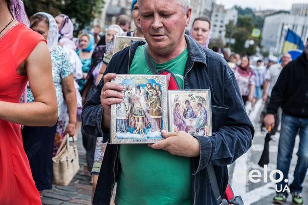 Крестный ход УПЦ Московского патриархата, 2018. Фото: Э.Солдатова