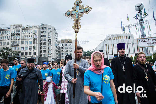 Крестный ход УПЦ Московского патриархата, 2018. Фото: Э.Солдатова