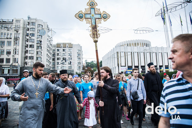 Крестный ход УПЦ Московского патриархата, 2018. Фото: Э.Солдатова