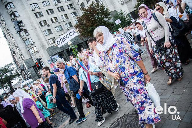 Крестный ход УПЦ Московского патриархата, 2018. Фото: Э.Солдатова