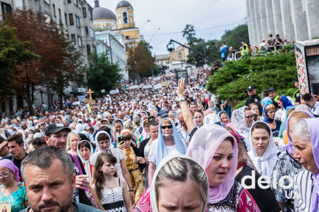 Крестный ход УПЦ Московского патриархата, 2018. Фото: Э.Солдатова