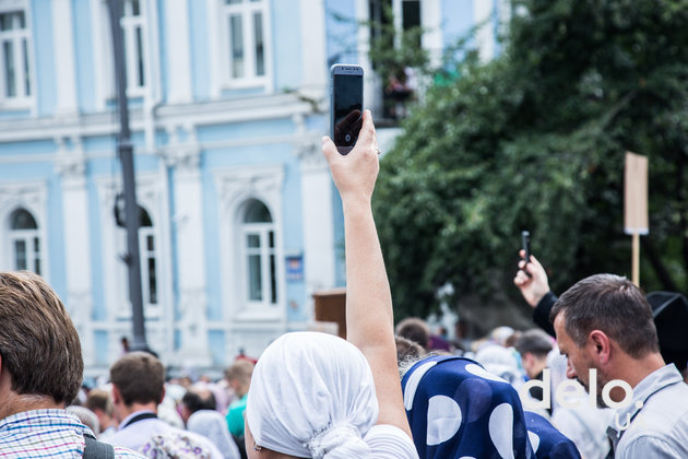 Крестный ход УПЦ Московского патриархата, 2018. Фото: Э.Солдатова