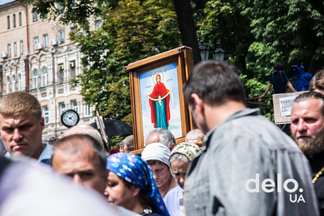 Крестный ход УПЦ Московского патриархата, 2018. Фото: Э.Солдатова