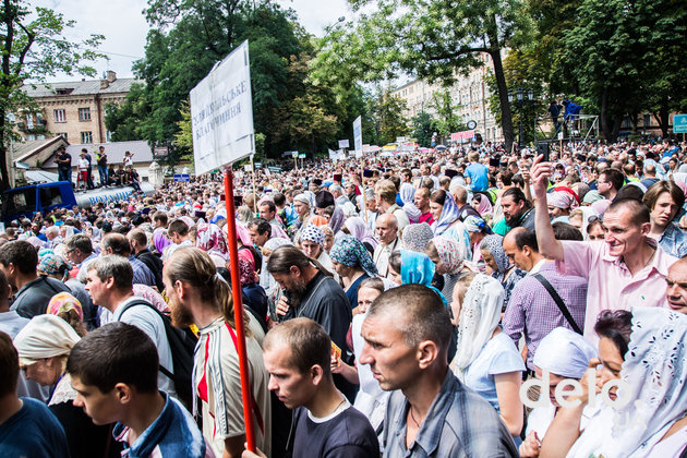 Крестный ход УПЦ Московского патриархата, 2018. Фото: Э.Солдатова