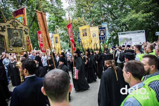 Крестный ход УПЦ Московского патриархата, 2018. Фото: Э.Солдатова