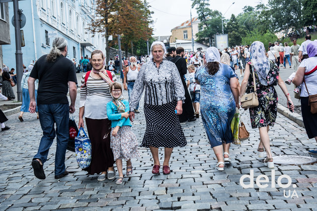 Крестный ход УПЦ Московского патриархата, 2018. Фото: Э.Солдатова