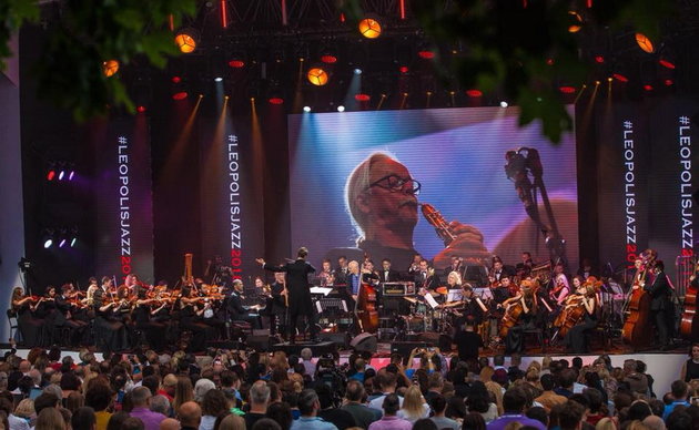 Lars Danielsson Group та оркестр INSO-Lviv. Leopolis Jazz Fest 2018. Фото: А. Олифиренко