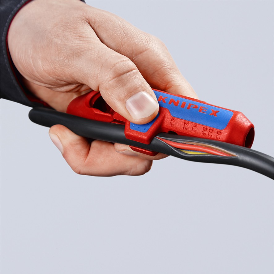 KNIPEX ErgoStrip® — теперь и для работы левой рукой!