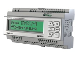 Снят с производства контроллер для систем отопления и ГВС ОВЕН ТРМ132М