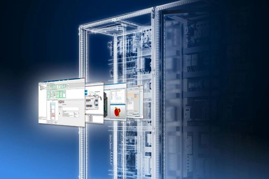 Компания Rittal представила новую систему крупногабаритных шкафов VX25