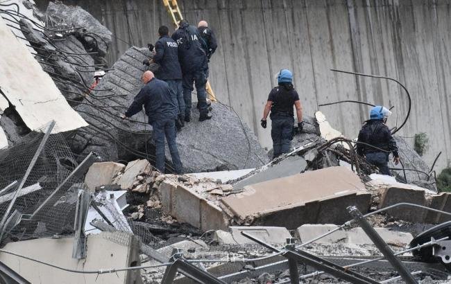МВД Италии сообщило о 31 погибшем при обрушении моста в Генуе