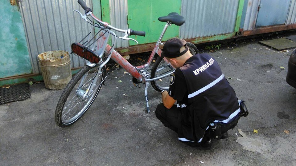 В Киеве пытались украсть велосипед Nextbike