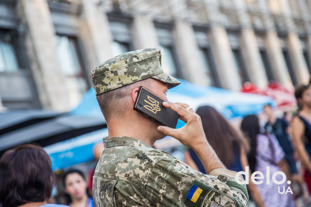 Как проходила репетиция парада в центре Киева. Фото: Э. Солдатова