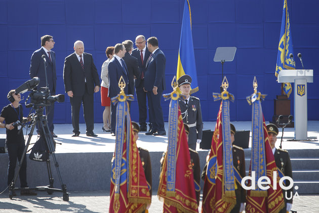 Военный парад на 27-й День Независимости. Фото: Т.Довгань