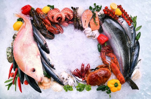 Заказать свежую рыбу и морепродукты
